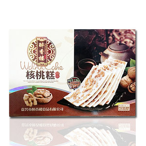 醉香楼 江南美食 手工核桃糕 传统糕点零食 核桃糕年货送盒子年货