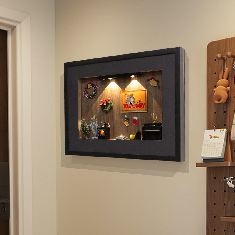 2026新款电表箱装饰画立体磁吸电源开关盒遮丑壁画餐厅液压式挂画,淘宝优惠券,粉丝福利购,淘宝优惠卷