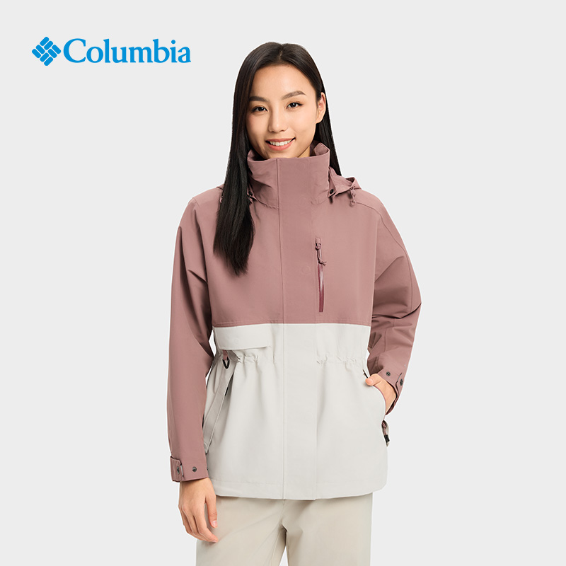 Columbia哥伦比亚户外24春夏新品女子穿行系列防水冲锋衣WR7866 - 图3