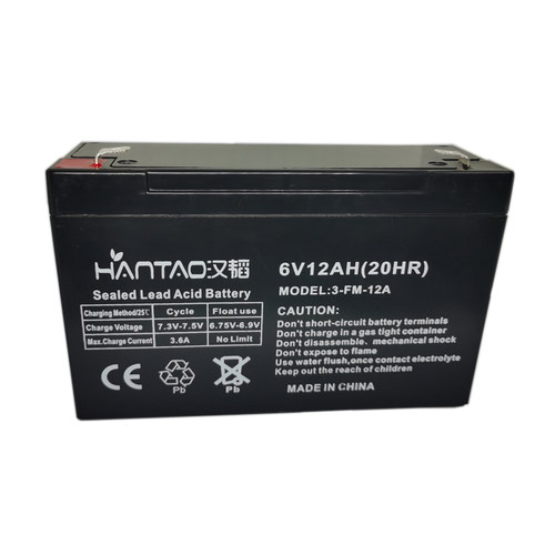 汉韬6V12AH蓄电池地磅吊称6V12A电瓶玩具船舶童车地锁车位锁电池 - 图3