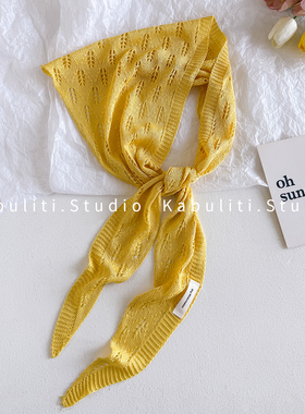 纯色三角屁帘腰间配饰配牛仔裤