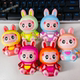 New Bubu Pinch Toy Trendy Funny Doll Doll Figure Keychain Artifact Small Pendant Unzipping