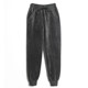 Gold velvet sweatpants for women in autumn and winter plus velvet and thickened outer cotton trousers, loose slimming casual pants and leggings and guard pants