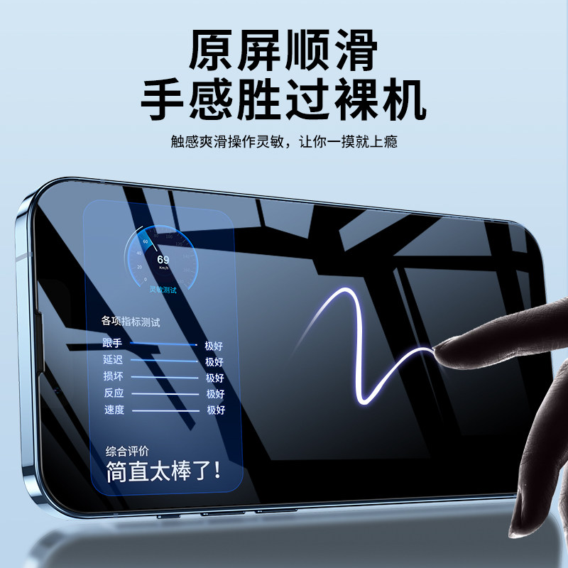 苹果14 / 13 iphone12promax 11贴膜 bs数码配件手机贴膜