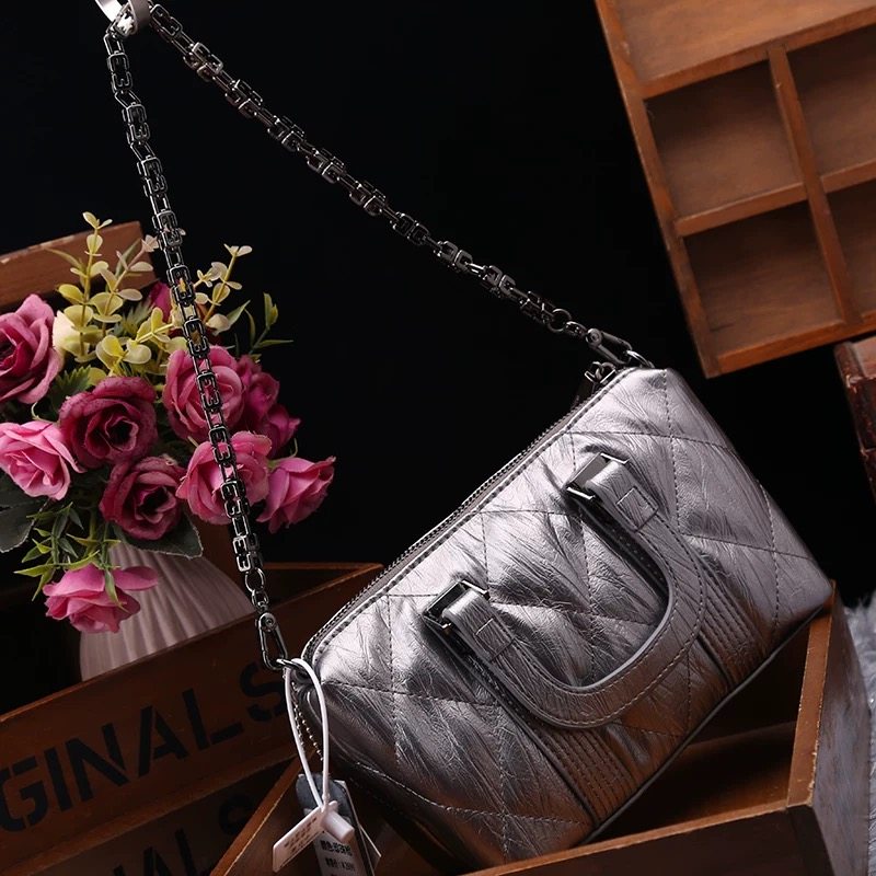 小D家女包2025新款真皮菱格手提包2025新款小香风小众高级斜挎包,淘宝优惠券,粉丝福利购,淘宝优惠卷