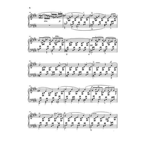 亨乐原版 门德尔松 钢琴作品集卷三 无词歌 Mendelssohn Bartholdy Piano works Volume III - Songs without Words HN327 - 图3