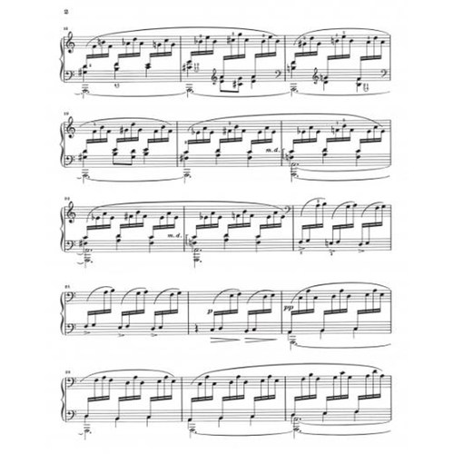 亨乐原版 德彪西 为钢琴而作 钢琴独奏带指法 Debussy Pour le piano HN385 - 图3