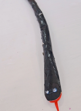 手工制作纸扎蛇替身蛇纸扎可烧纸扎长仙纸质蛇纸蛇90厘米130厘米