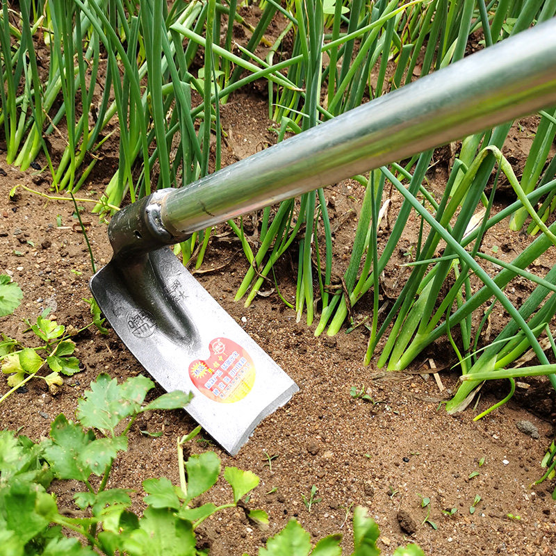 钢马锰钢锄头农用全钢加厚镐头开荒种菜挖笋除草尖锄挖土开沟农具,淘宝优惠券,粉丝福利购,淘宝优惠卷