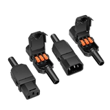 Новая линия давления на терминалах линии переменного тока. Проводка 10A/250 В Три -отверстие трех -пискочная заглушка -зарядка -матч