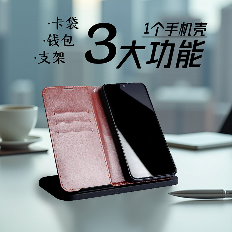 适用于oppo a3i 5g手机壳PKL110翻盖式保护皮套防摔全包oppoa3iplus男女新款软胶赠送贴膜 - 图0