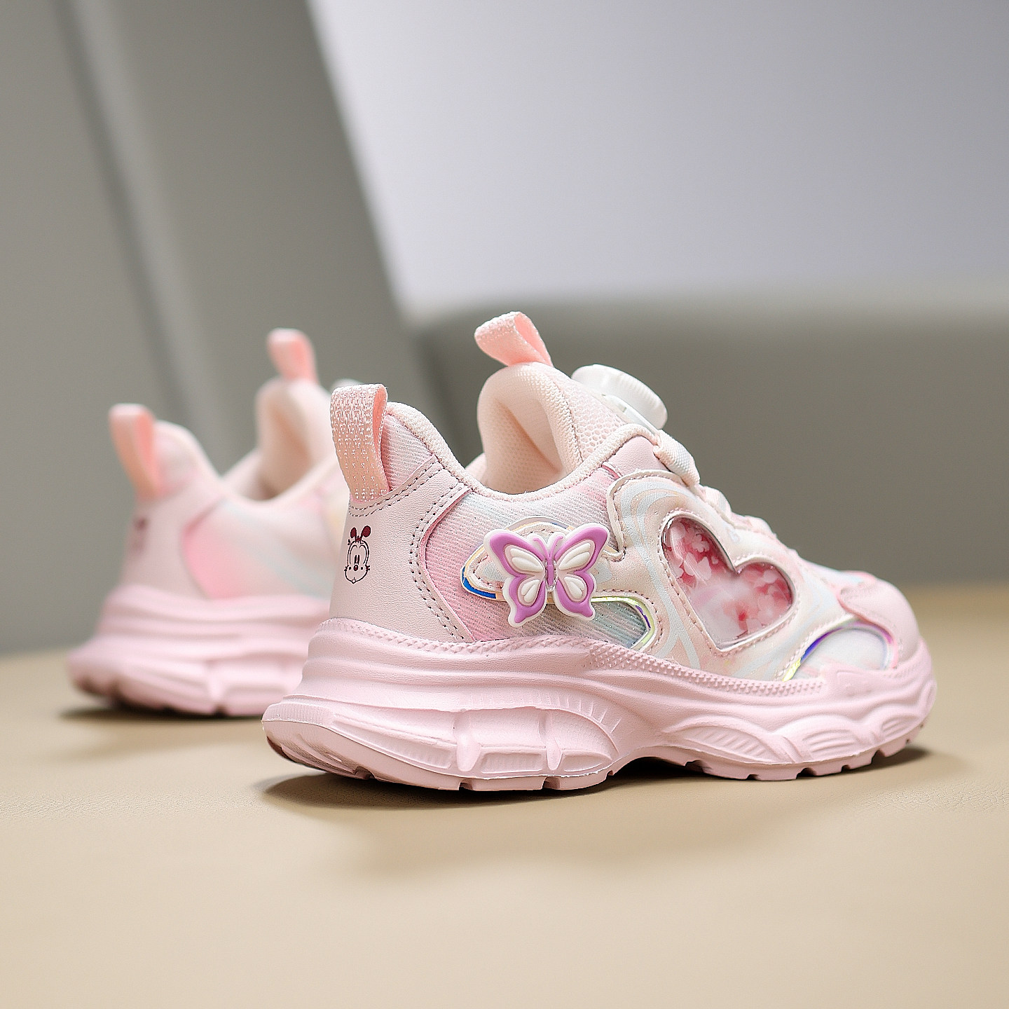 巴布豆女童鞋子2025新款秋冬儿童运动鞋女孩小学生粉色休闲鞋公主,淘宝优惠券,粉丝福利购,淘宝优惠卷