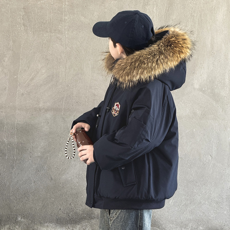 儿童装男童冬装棉衣2025新款冬季棉袄加厚外套中大童男孩羽绒棉服,淘宝优惠券,粉丝福利购,淘宝优惠卷