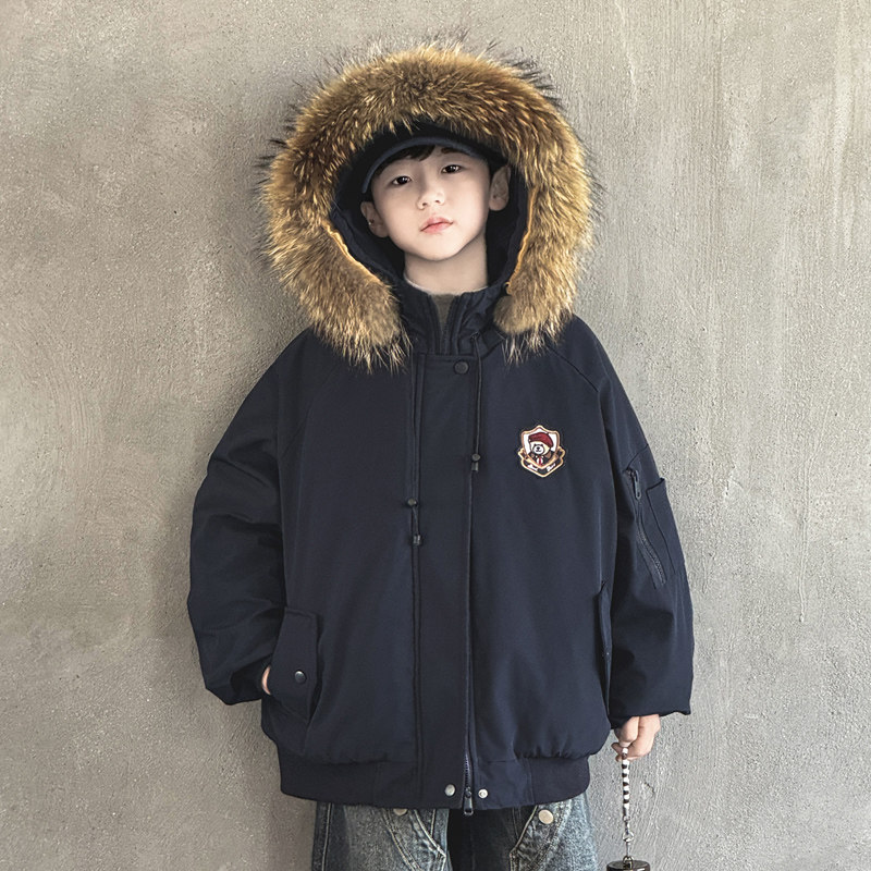儿童装男童冬装棉衣2025新款冬季棉袄加厚外套中大童男孩羽绒棉服,淘宝优惠券,粉丝福利购,淘宝优惠卷