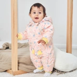 Детский пуховик, детское удерживающее тепло боди для новорожденных для выхода на улицу, в западном стиле, коллекция 2021, детская одежда