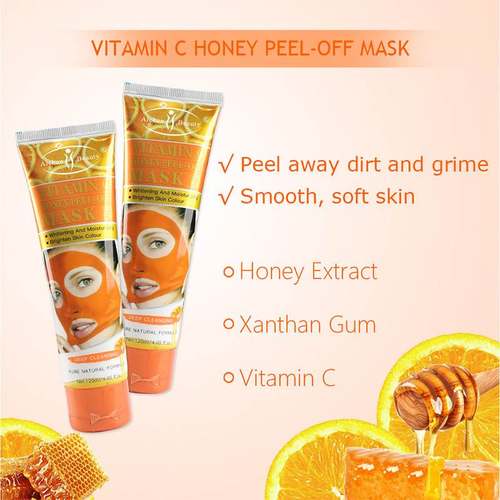 Vitamin C Moisturizing Peeling Mask Gentle Oil Control Face - 图1