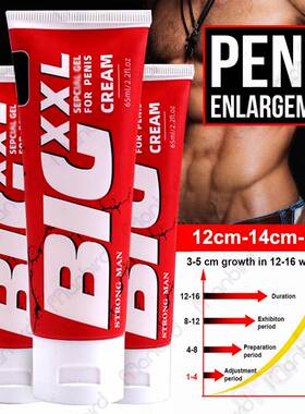 QTTO BIG Power Developpe Sex Delay Cream Penis Enlargement