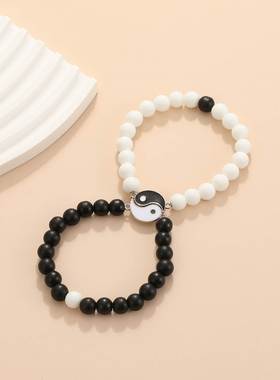 beaded Friends Hand String ancient Style Couple Bracelet手串