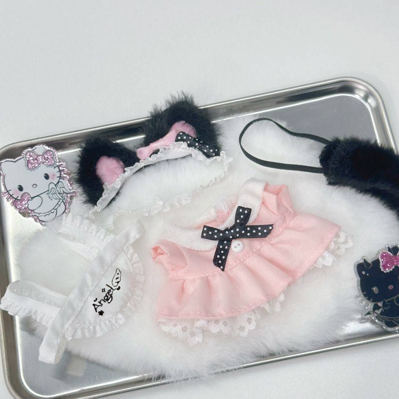 10cm娃衣新品“女仆小裙几”棉花娃娃可爱超萌玩偶衣服换装高颜值,淘宝优惠券,粉丝福利购,淘宝优惠卷