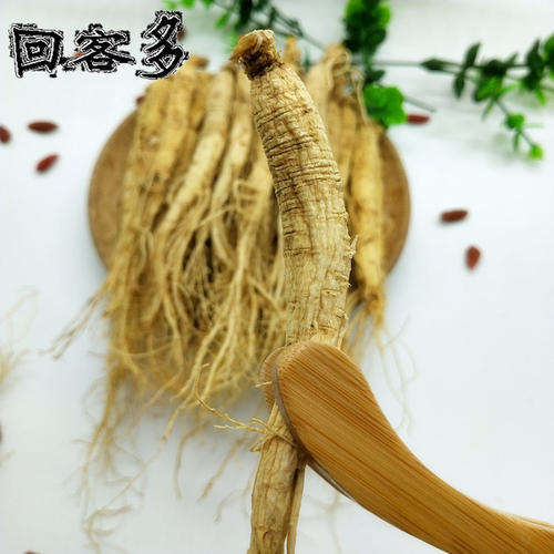 500克长白山整支人参白参生晒参长白山人叁吉林东北特产泡酒料 - 图1
