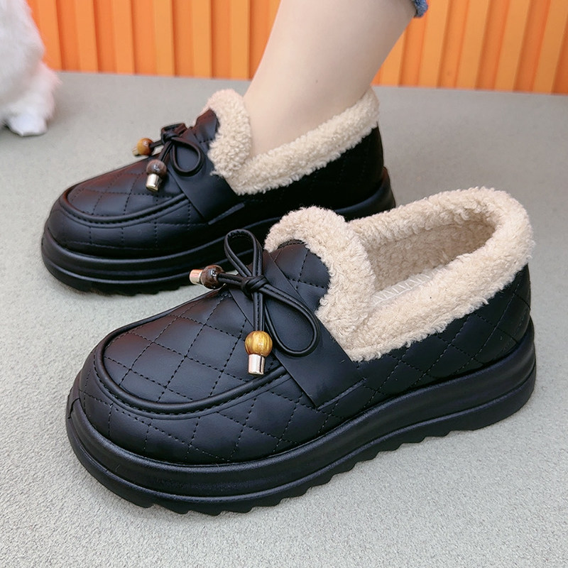 冬季新款雪地靴女鞋老北京棉鞋加绒加厚毛毛鞋保暖防滑舒适妈妈鞋,淘宝优惠券,粉丝福利购,淘宝优惠卷