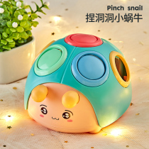 Baby Fingers Delicate training Baby Toys Puzzle Early Teach 0-1-year-old childs dig hole ball for more than 6 months