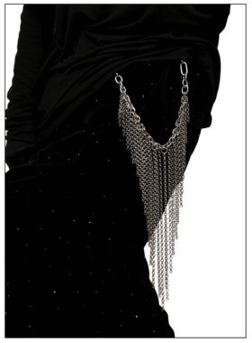 链裤链男多用金属造型链