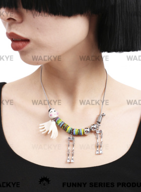 WACKYE鬼马少女个性项链