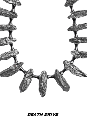 WACKYE天然黑碧玺项链