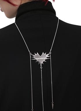 小众设计银色百搭锁骨链项链