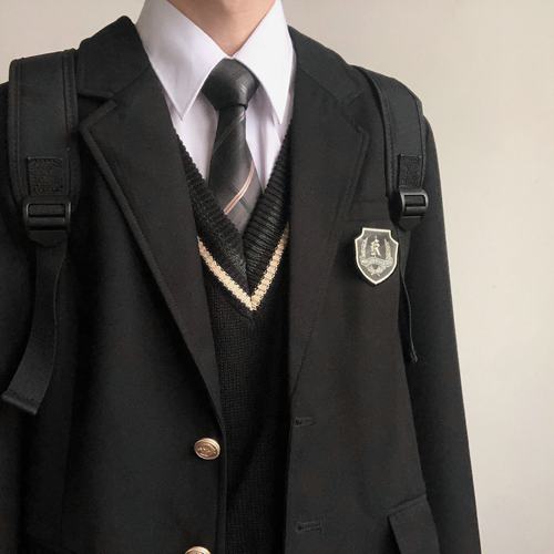 【潘特维拉】潘潘的回馈基础款 JK/DK制服原创领带西服百搭基础款 - 图1