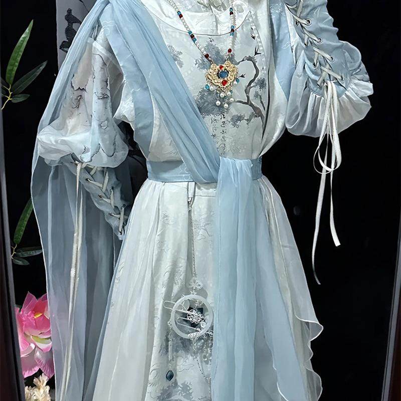 汉服少年白马醉春风凤九男款仙侠古装改良汉元素女款古风武侠套装,淘宝优惠券,粉丝福利购,淘宝优惠卷