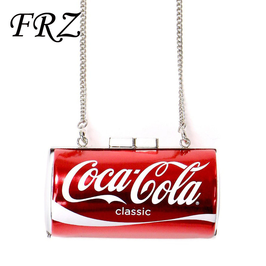 创意个性可乐枕头波士顿包零钱包 frz女士包袋