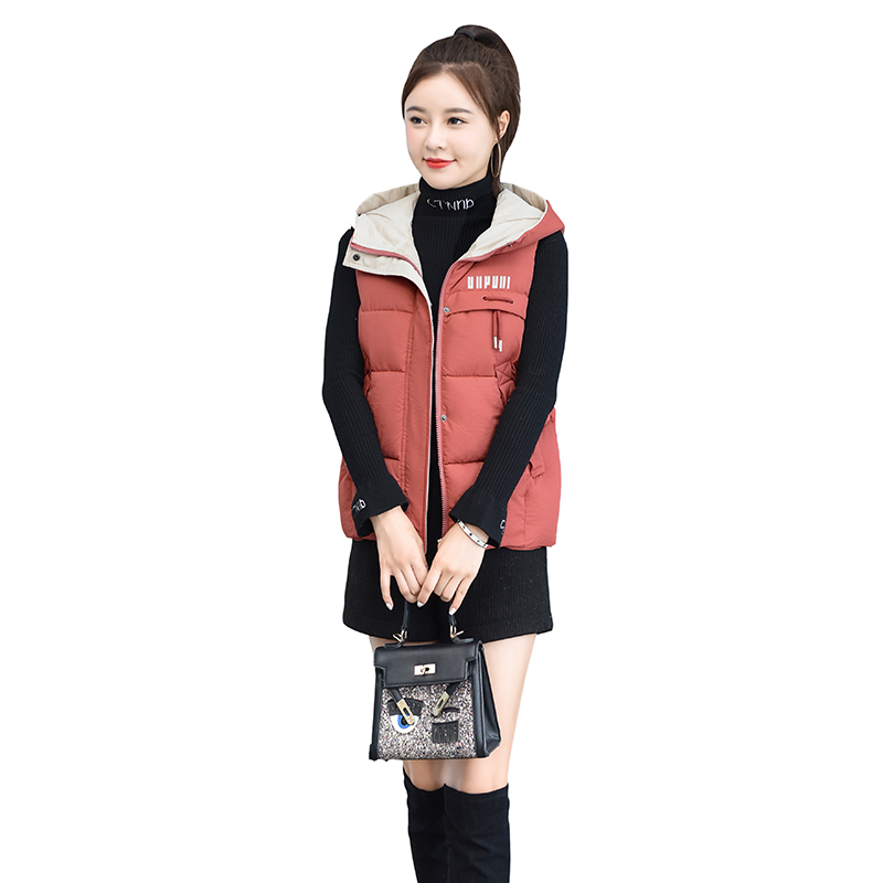 羽绒棉马甲女短款2025新款秋冬韩版修身加厚保暖背心坎肩马夹外套,淘宝优惠券,粉丝福利购,淘宝优惠卷