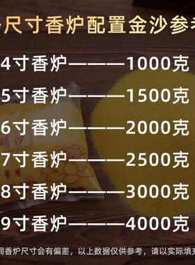 明沙金砂家居礼佛香炉