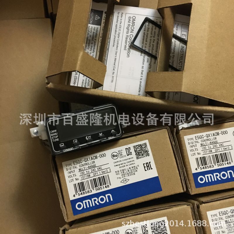 Omron/欧姆龙原装全新温控器E5GC-QX1ACM-000 QX2DCM-000现货-图2