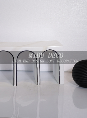 树脂装饰现代客厅拱门