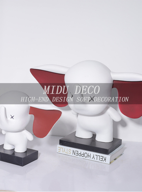 树脂装饰现代客厅小飞象
