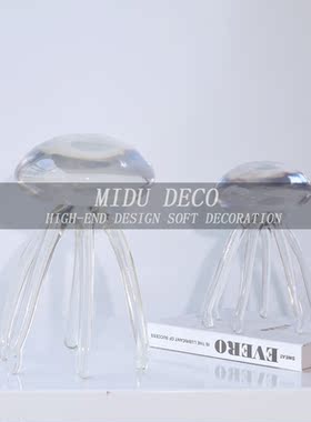 树脂装饰现代客厅水母