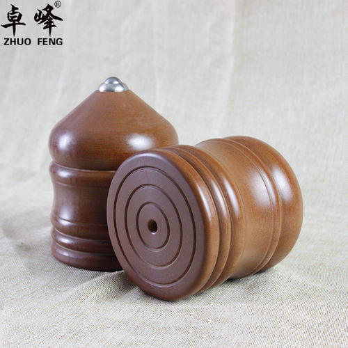 胶木健身陀螺成人实木质陀螺儿童玩具中老年套装不锈钢头老牛冰嘎 - 图0