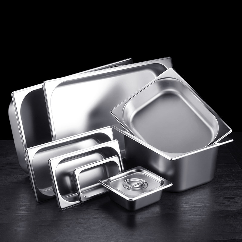 不锈钢份数盆果酱盒奶茶店专用长方形盆奶茶分装调料盆配料小料盒,淘宝优惠券,粉丝福利购,淘宝优惠卷