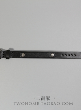 朋克牛皮腕带摇滚手环皮带扣手链