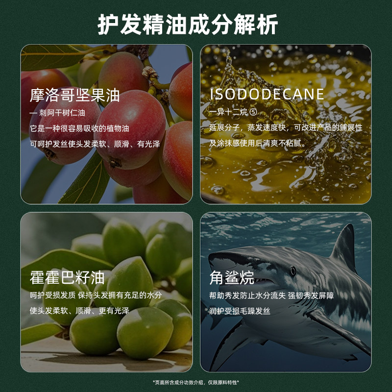 莱蔻摩洛哥护发精油女防毛躁柔顺免洗发膜香味持久留香改善烫卷发,淘宝优惠券,粉丝福利购,淘宝优惠卷