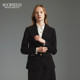 Scofield simple commuter waisted blazer