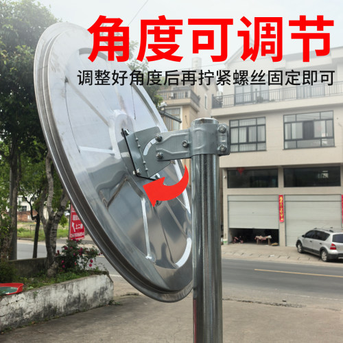 道路广角转角镜室外凸面反光镜圆镜交通凸透镜防盗镜凹凸转弯镜子 - 图3