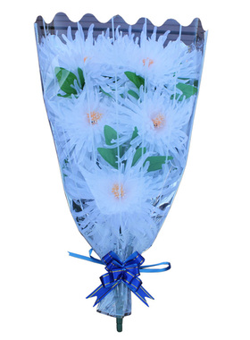 绢花清明花龙爪菊上坟墓地手捧花