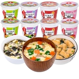 海福盛 Горячий и кислый суп 10 г*6 чашек мисо свежих овощей и ингредиентов супа из морских водорослей ленивые люди варят всю пищевую коробку