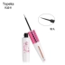 Topeka Flow eyeliner 4g cứng đầu / mềm đầu TED7 không làm nhòe lớp trang điểm kẻ mắt không thấm nước lâu trôi - Bút kẻ mắt