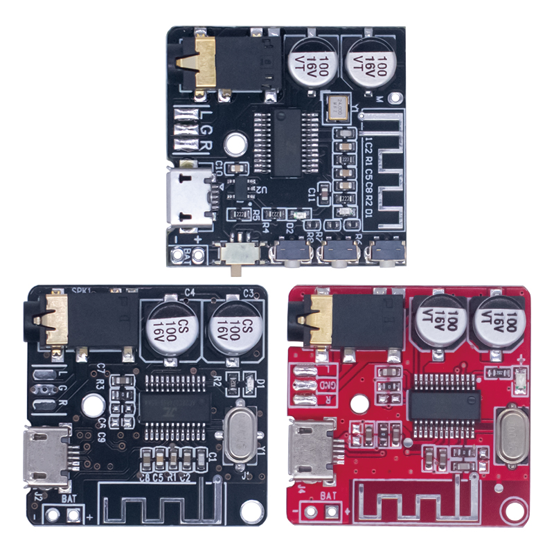 DIY蓝牙5.0音频接收器模块 MP3蓝牙解码板车载音箱音响功放板5.0 - 图1