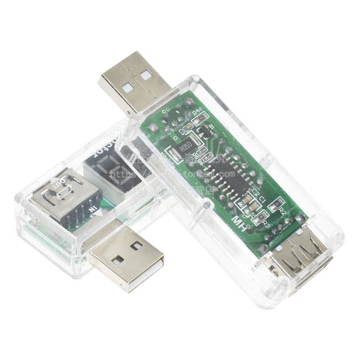 USB电压电流显示表头充电检测仪器充电器电流显示器接口测试模块 - 图2